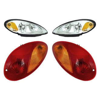 Replacement - 4-Piece Kit (Driver and Passenger Side Headlights, Driver and Passenger Side Tail Lights)