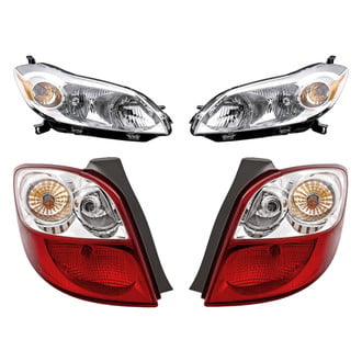 Replacement - 4-Piece Kit (Driver and Passenger Side Headlights, Driver and Passenger Side Tail Lights)
