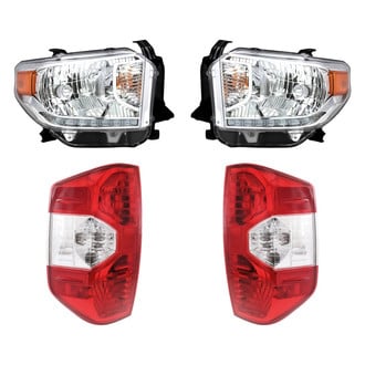 Replacement - 4-Piece Kit (Driver and Passenger Side Headlights, Driver and Passenger Side Tail Lights)
