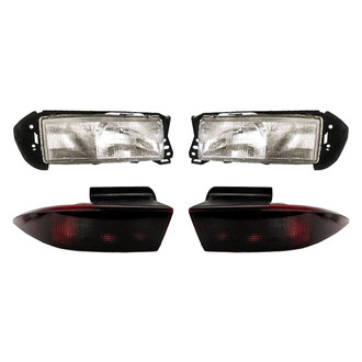 Replacement - 4-Piece Kit (Driver and Passenger Side Headlights, Driver and Passenger Side Outer Tail Lights)