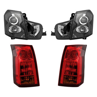 Replacement - 4-Piece Kit (Driver and Passenger Side Headlights, Driver and Passenger Side Tail Lights)