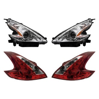 Replacement - 4-Piece Kit (Driver and Passenger Side Headlights, Driver and Passenger Side Tail Lights)