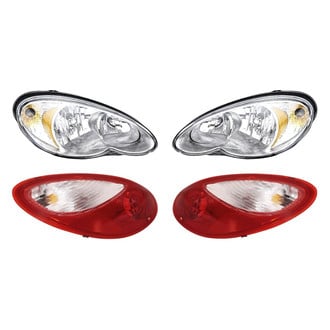 Replacement - 4-Piece Kit (Driver and Passenger Side Headlights, Driver and Passenger Side Tail Lights)