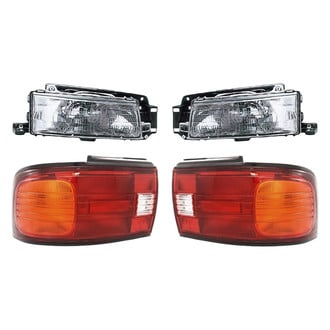 Replacement - 4-Piece Kit (Driver and Passenger Side Headlights, Driver and Passenger Side Tail Lights)