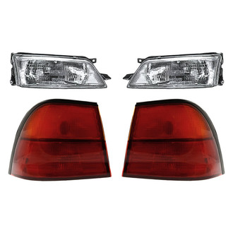 Replacement - 4-Piece Kit (Driver and Passenger Side Headlights, Driver and Passenger Side Outer Tail Lights)