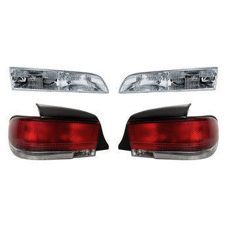 Replacement - 4-Piece Kit (Driver and Passenger Side Headlights, Driver and Passenger Side Tail Lights)