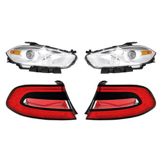 Replacement - 4-Piece Kit (Driver and Passenger Side Headlights, Driver and Passenger Side Outer Tail Lights)