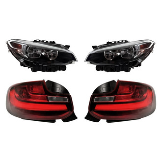 Replacement - 4-Piece Kit (Driver and Passenger Side Headlights, Driver and Passenger Side Tail Lights)