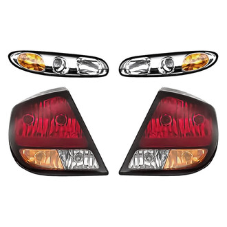 Replacement - 4-Piece Kit (Driver and Passenger Side Headlights, Driver and Passenger Side Tail Lights)