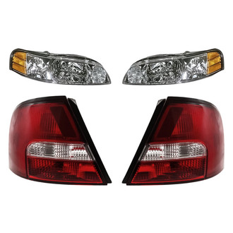 Replacement - 4-Piece Kit (Driver and Passenger Side Headlights, Driver and Passenger Side Tail Lights)