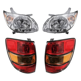 Replacement - 4-Piece Kit (Driver and Passenger Side Headlights, Driver and Passenger Side Tail Lights)