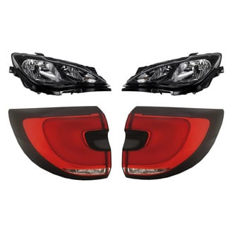 Replacement - 4-Piece Kit (Driver and Passenger Side Headlights, Driver and Passenger Side Outer Tail Lights)