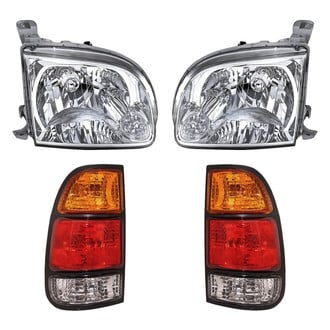 Replacement - 4-Piece Kit (Driver and Passenger Side Headlights, Driver and Passenger Side Tail Lights)