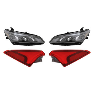 Replacement - 4-Piece Kit (Driver and Passenger Side Headlights, Driver and Passenger Side Outer Tail Lights)