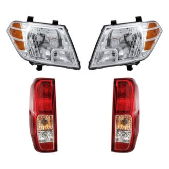 Replacement - 4-Piece Kit (Driver and Passenger Side Headlights, Driver and Passenger Side Tail Lights)