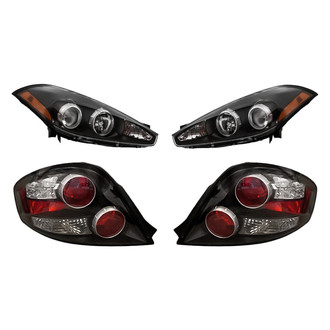 Replacement - 4-Piece Kit (Driver and Passenger Side Headlights, Driver and Passenger Side Tail Lights)