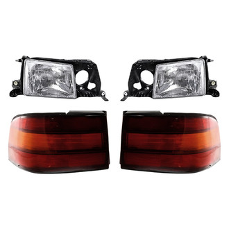 Replacement - 4-Piece Kit (Driver and Passenger Side Headlights, Driver and Passenger Side Outer Tail Lights)