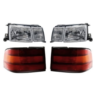 Replacement - 4-Piece Kit (Driver and Passenger Side Headlights, Driver and Passenger Side Outer Tail Lights)