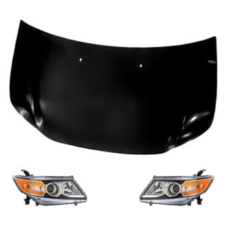 Replacement - 3-Piece Kit (Driver and Passenger Side Headlights, Hood Panel)