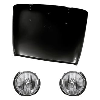 Replacement - 3-Piece Kit (Driver and Passenger Side Headlights, Hood Panel) (Standard Line)