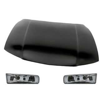 Replacement - 3-Piece Kit (Driver and Passenger Side Headlights, Hood Panel) (Standard Line)