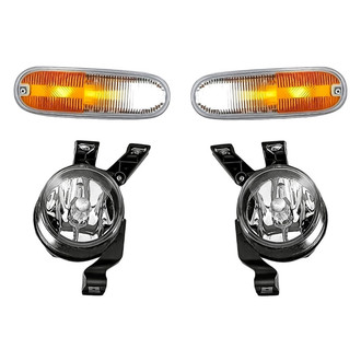 Replacement - 4-Piece Kit (Driver and Passenger Side Fog Lights, Driver and Passenger Side Turn Signal/Parking Lights) (Standard Line)