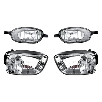 Replacement - 4-Piece Kit (Driver and Passenger Side Fog Lights, Driver and Passenger Side Cornering Lights) (Standard Line)