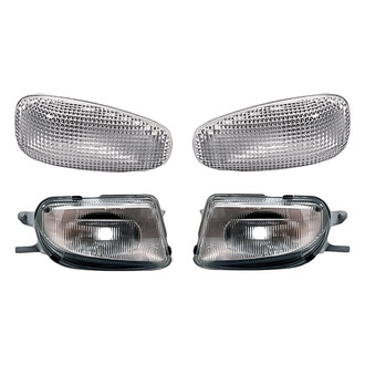 Replacement - 4-Piece Kit (Driver and Passenger Side Fog Lights, Driver and Passenger Side Marker Lights) (Standard Line)