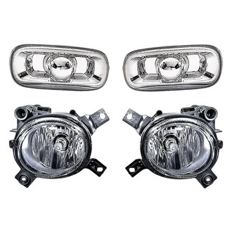 Replacement - 4-Piece Kit (Driver and Passenger Side Fog Lights, Driver and Passenger Side Marker Lights) (Standard Line)