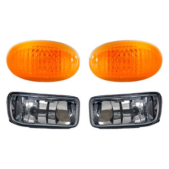 Replacement - 4-Piece Kit (Driver and Passenger Side Fog Lights, Driver and Passenger Side Marker Lights) (Standard Line)