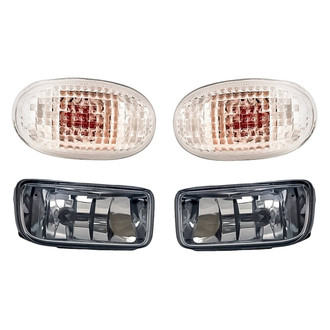 Replacement - 4-Piece Kit (Driver and Passenger Side Fog Lights, Driver and Passenger Side Marker Lights) (Standard Line)