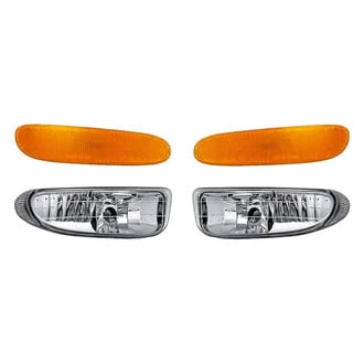Replacement - 4-Piece Kit (Driver and Passenger Side Fog Lights, Driver and Passenger Side Marker Lights) (Standard Line)