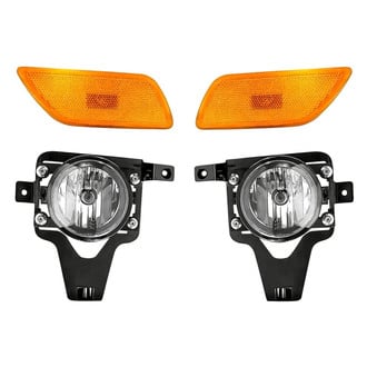 Replacement - 4-Piece Kit (Driver and Passenger Side Fog Lights, Driver and Passenger Side Marker Lights) (Standard Line)