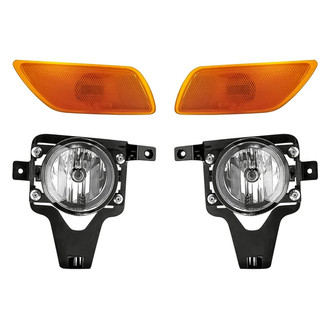 Replacement - 4-Piece Kit (Driver and Passenger Side Fog Lights, Driver and Passenger Side Marker Lights) (Standard Line)