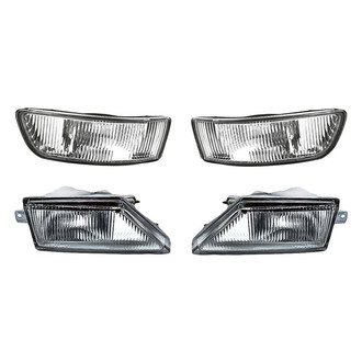 Replacement - 4-Piece Kit (Driver and Passenger Side Fog Lights, Driver and Passenger Side Cornering Lights) (Standard Line)