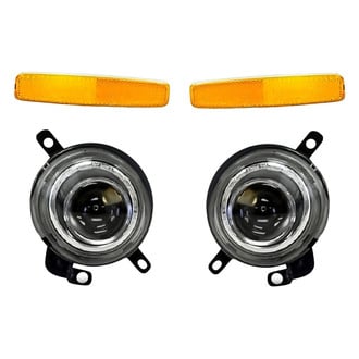 Replacement - 4-Piece Kit (Driver and Passenger Side Fog Lights, Driver and Passenger Side Marker Lights) (Standard Line)