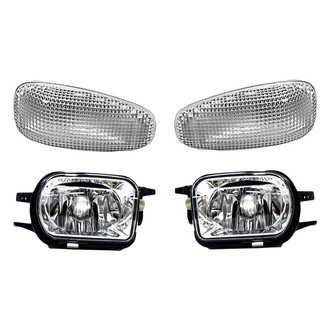 Replacement - 4-Piece Kit (Driver and Passenger Side Fog Lights, Driver and Passenger Side Marker Lights) (Standard Line)