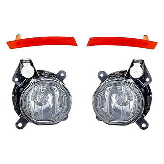 Replacement - 4-Piece Kit (Driver and Passenger Side Fog Lights, Driver and Passenger Side Rear Marker Lights) (Standard Line)