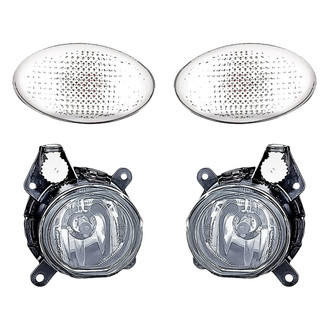 Replacement - 4-Piece Kit (Driver and Passenger Side Fog Lights, Driver and Passenger Side Marker Lights) (Standard Line)