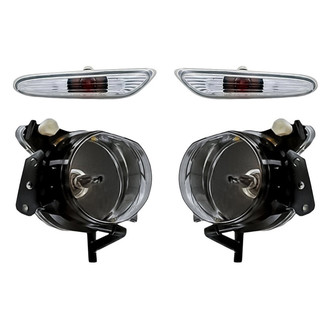 Replacement BNDL-283175 - 4-Piece Kit (Driver and Passenger Side Fog Lights, Driver and Passenger Side Marker Lights) (Standard Line)