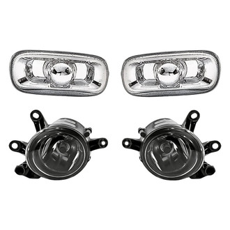 Replacement - 4-Piece Kit (Driver and Passenger Side Fog Lights, Driver and Passenger Side Marker Lights) (Standard Line)