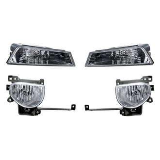 Replacement - 4-Piece Kit (Driver and Passenger Side Fog Lights, Driver and Passenger Side Turn Signal/Parking Lights) (Standard Line)