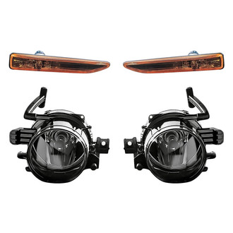Replacement - 4-Piece Kit (Driver and Passenger Side Fog Lights, Driver and Passenger Side Marker Lights) (Standard Line)