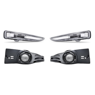 Replacement - 4-Piece Kit (Driver and Passenger Side Fog Lights, Driver and Passenger Side Marker Lights) (Standard Line)