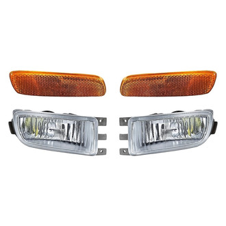 Replacement - 4-Piece Kit (Driver and Passenger Side Fog Lights, Driver and Passenger Side Marker Lights) (Standard Line)