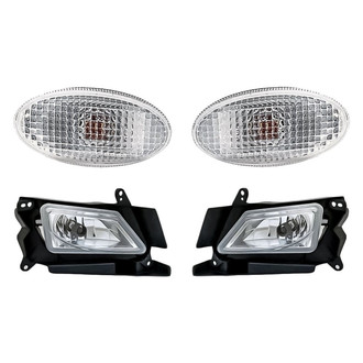Replacement - 4-Piece Kit (Driver and Passenger Side Fog Lights, Driver and Passenger Side Marker Lights) (Standard Line)