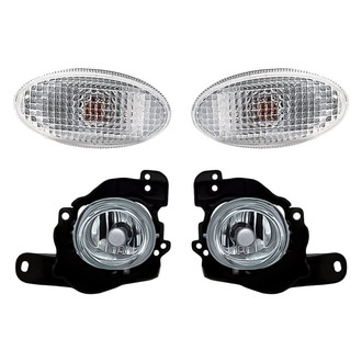 Replacement - 4-Piece Kit (Driver and Passenger Side Fog Lights, Driver and Passenger Side Marker Lights) (Standard Line)