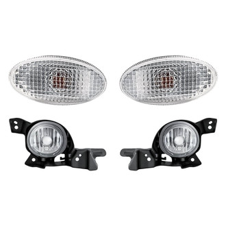 Replacement - 4-Piece Kit (Driver and Passenger Side Fog Lights, Driver and Passenger Side Marker Lights) (Standard Line)