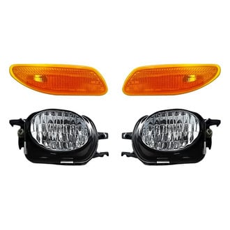 Replacement - 4-Piece Kit (Driver and Passenger Side Fog Lights, Driver and Passenger Side Marker Lights) (Standard Line)