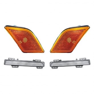 Replacement - 4-Piece Kit (Driver and Passenger Side Daytime Running Lights, Driver and Passenger Side Marker Lights) (Standard Line)